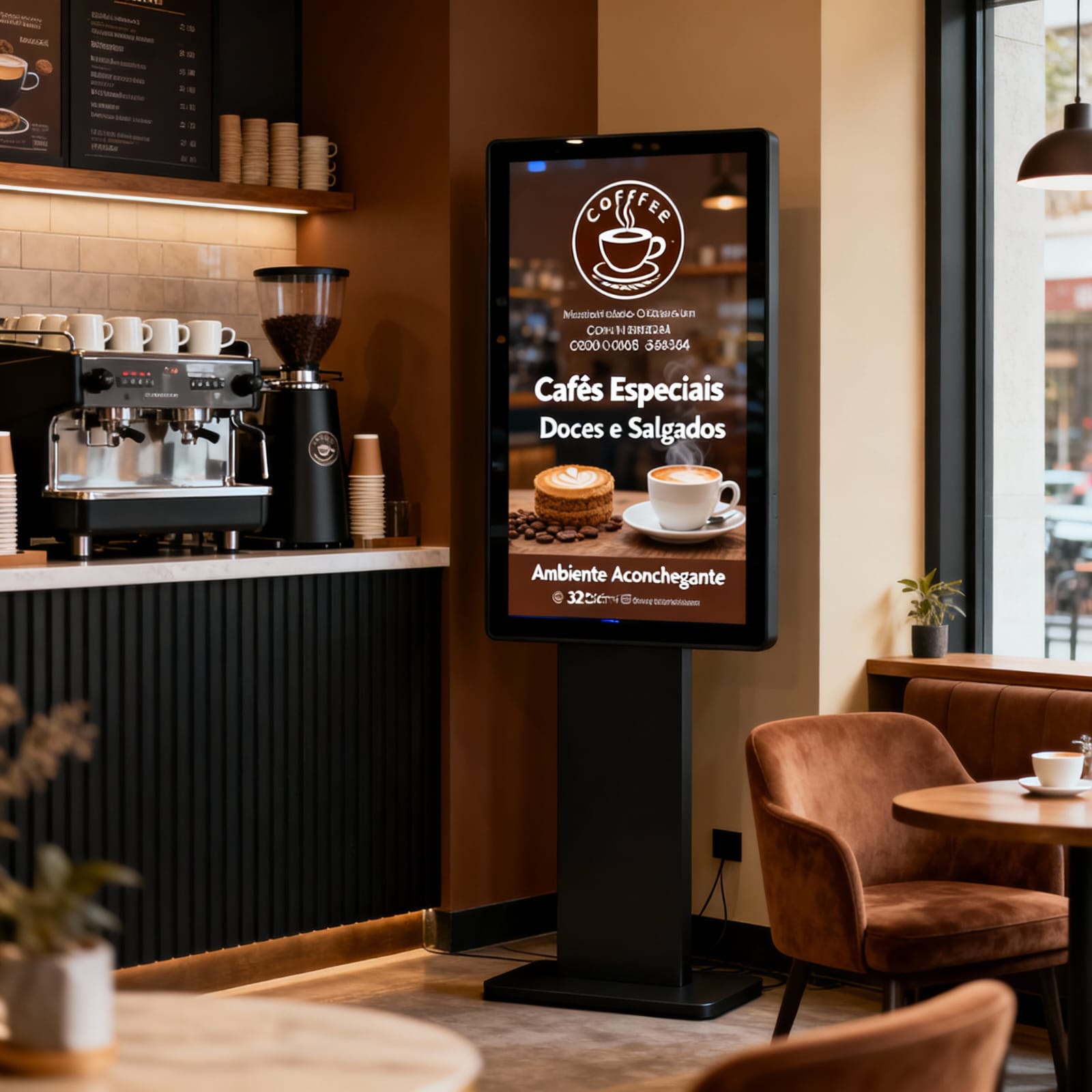 Tecnologia que informa, impacta e valoriza seu espaço